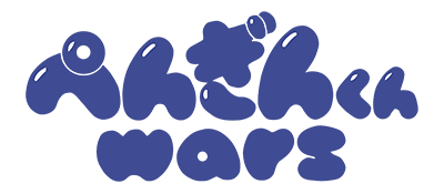 Penguin-kun Wars logo for Famicom